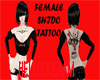 Shido Female Tattoos