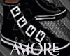Amore Black High Sneaker