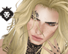 Blonde Long Wild Hair x1