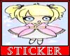 Chibi Geisha Sticker