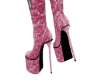 Barbie Pink Thigh High