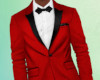 Red Suit Jacket/Bow Tie
