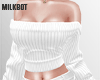 Mia White Knit