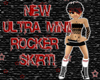 Ultra Mini rocker skirt