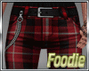 !! Plaid Pants + Chain