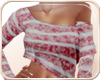 !NC Stripe Shoulder Rose