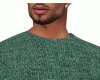 Green Tweed Sweater