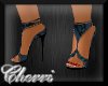 [C]Brocade Blue Heels V1