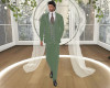 Wedding Spring Sage Suit