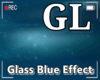 Glass Blue Effect