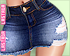 ❤ Jeans Skirt