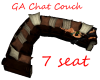 GA Chat Couch Brown