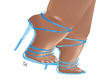 light blue sandal