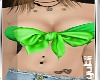 Tops Bow Green |F|