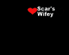 Scars Wifey Chest Tat/F