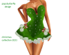 Green dress #3