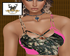 MossyOak Crop Top Med