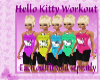 Kids Hello Kitty Workout