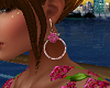Sparkle Rose Earrings