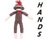 Sock Monkey Hands