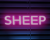 Sheep neon light