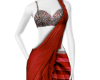 !3 Retro Orange Saree