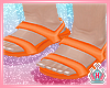 Kids Orange Sandals