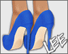. Matching Pumps in Blue