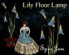 Deco Lily Floor Lamp Blu