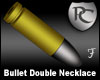 Bullet Double Necklace