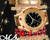 *Gold Watch+Bracelets R
