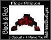 RHBE.Pillows Black Red