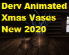Derv Animated Xmas Vase