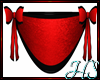 Red Bow Curtains