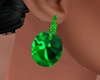 Earrings+Emerald