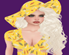 !  AYA ULTRA BLONDE+HAT