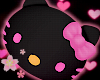 ! hellokitty on my head