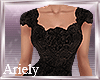 Vitange lace Black Dress