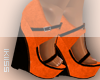 |K| Glamour Orange Wedge
