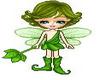 Animated Green Elf Fairy