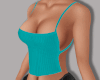 Backless Tank Turquoise