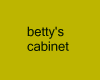 betty's cabinet