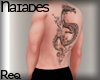 N| Muscle back tattoo