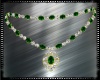 Emerald Diam Necklace