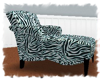 Zebra Chaise Lounge