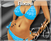 !S! Ruffle Bikini Blue