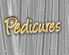 Pedicures sign
