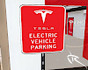 Tesla Parking Sign 2