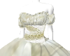 Cream Rose Wedding Gown
