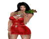 1RED LARGE SKIRT